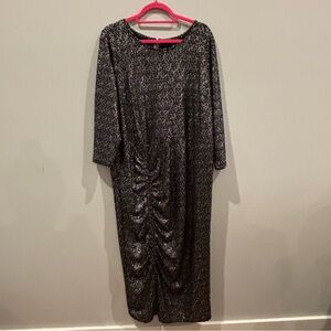 Lane Bryant Black Sparkly Dress